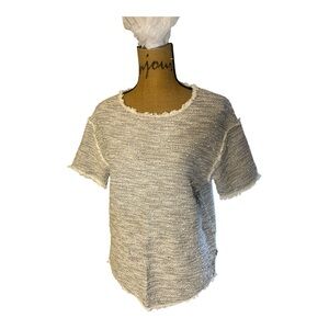 The Limited Heathered Gray Short Sleeve Tee